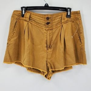 Women's Free People Lyocell Cutoff Shorts Size 12 NWOT